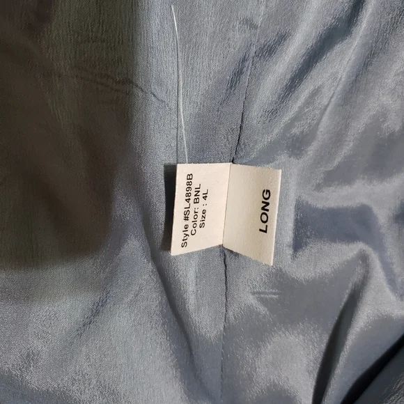 Tailored Sportsman Grey Show Coat sz 4L - Picture 6 of 7